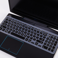 笔记本键盘膜适用15.6英寸戴尔新G3游匣G5游戏本G7电脑7000保护贴g33590防尘罩|半透黑色