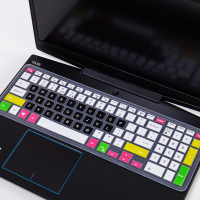 笔记本键盘膜适用15.6英寸戴尔新G3游匣G5游戏本G7电脑7000保护贴g33590防尘罩|七彩黑色