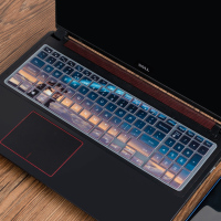 笔记本键盘膜适用15.6英寸戴尔新G3游匣G5游戏本G7电脑7000保护贴g33590防尘罩|彩绘款(你的名字)