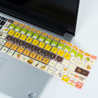 笔记本键盘膜适用15.6英寸戴尔新G3游匣G5游戏本G7电脑7000保护贴g33590防尘罩|彩绘款(美食)