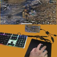 手机游戏键盘鼠标套装辅助神器王者荣耀和平精英吃鸡绝地求生刺激