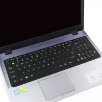顽石 五代FL8000UF 15.6寸笔记本电脑i7键盘防尘套保护贴膜罩|实彩黑色(买1送1)
