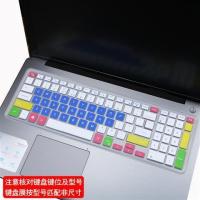 戴尔15.6英寸笔记本电脑键盘保护贴膜G3灵越游匣G5防尘膜全覆盖G7|五彩蓝色[买1送1]