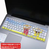 戴尔15.6英寸笔记本电脑键盘保护贴膜G3灵越游匣G5防尘膜全覆盖G7|蓝天白云款[买1送1]