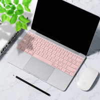 2019新款macbook苹果笔记本电脑键盘膜pro13寸a|【蔷薇粉功能快捷】液态硅胶透光键盘膜【请留言电脑型号】