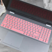 适用戴尔15.6寸键盘膜灵越5590 5593 7501电脑保护垫Vostro 7500|半透浅粉色买1送1