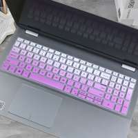 适用戴尔15.6寸键盘膜灵越5590 5593 7501电脑保护垫Vostro 7500|渐变紫色买1送1