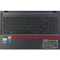 神舟Z7M战神Z7Z6笔记本Z8键盘膜透明全覆盖15.|老款K680E/K670E/K680D/K670D[银粒子抗菌]