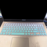 V5000F华硕顽石6代FL8700FL8700FJY5200笔记本键盘保护膜15.6寸电脑贴FL870|渐变薄荷色()