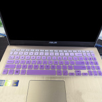 V5000F华硕顽石6代FL8700FL8700FJY5200笔记本键盘保护膜15.6寸电脑贴FL870|渐变紫()
