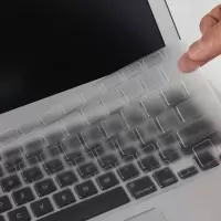 苹果电脑macbook16寸保护膜air13键盘膜pro笔记本11可爱12硅胶15|老款Air/Pro13.3寸-全透明