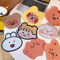 ins风简约迷你鼠标垫办公室桌面韩国创意少女卡通学生个性滑鼠垫