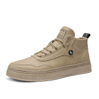 羊骑士2020秋冬男士高帮鞋休闲板鞋小白鞋学生鞋潮鞋男鞋开学季