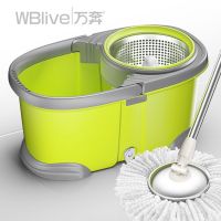 加固稳定家用旋转拖把带桶自动脱水甩干免手洗墩布托把懒人拖地