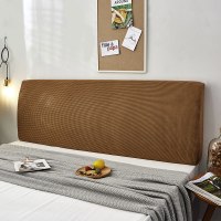 萬能全包床头套罩软包简约现代北欧ins防尘1.5米1.8|钛古咖[加厚针织] 1.2米[适合1.2m-1.4m床头使用]