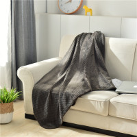 防猫抓沙发床全盖布巾通用防尘万能全包沙发垫保护套罩毛巾毯子夏|菠萝格-深灰 200*230cm