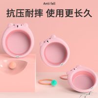 可折叠3个装婴儿脸盆新生儿洗脸盆儿童面盆屁屁盆pp宝宝洗脚小盆