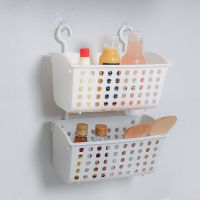 厨房吊篮小挂篮置物篮厕所置物架篮子塑料浴室卫生间挂壁收纳篮子