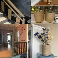 麻绳绳子装饰手工复古彩色麻绳diy绳子吊牌捆绑绳麻绳绳子照片墙|16*10米赠品选一