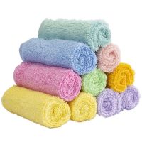 油利除洗碗巾厨房去油洗碗布不沾油家用抹布洗碗神器木纤维油立除|4条装[买两份发10条]