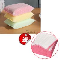 加厚加密洗刷大王家用洗碗布百洁布厨房洗碗布刷锅神器|[24片]优质大三片送5条洗碗布