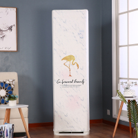 北欧立式空调罩空调防尘罩方形美的柜机格力海尔奥克斯客厅布|全包防尘--大理石火烈鸟 3P：高175*宽53*厚33cm