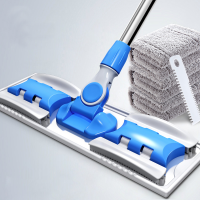 不锈钢懒人免手洗平板拖把家用木地板瓷砖地吸水拖布