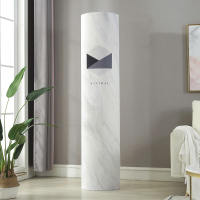 圆形柜机格力美的海尔布艺空调罩套立式圆|素色大理石-高弹全包 格力i铂-Ⅱ/i酷-Ⅱ