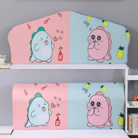 全包床头套罩软包简约现代ins防尘北欧风格木板床靠背保护套万能|情侣恐龙 2.2米(适合2.1-2.4米床头使用)