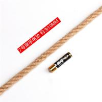 绳子粗麻绳黄麻绳捆绑绳货车绳栓牛绳拔河攀岩绳室内复古装饰隔断|10毫米*50米