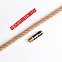 绳子粗麻绳黄麻绳捆绑绳货车绳栓牛绳拔河攀岩绳室内复古装饰隔断|14毫米*50米