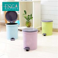 大号家用脚踩垃圾桶有盖卫生间客厅卧室纸篓北欧色脚踏式垃圾篓