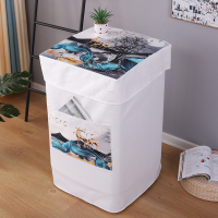 洗衣机罩防水防晒波轮上开全自动通用防尘套滚筒式小天鹅海|柠檬黄上开--可爱小鹿 宽60厚55高85cm(6-8公斤)