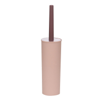 马桶刷无死角卫生间清洁刷软毛坐便器清洁刷子落地带盖厕所刷套装|浅粉