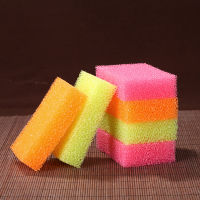 韩国仿丝瓜瓤百洁布洗碗布海绵丝瓜络刷碗神器清洁块刷锅家用厨房|彩色简装22片