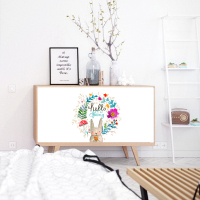 装饰卫生间地暖分水器遮挡罩开门阀门装修洞口布艺柜帘防尘|hello春天小兔子 根据尺寸报价