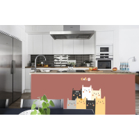 装饰卫生间地暖分水器遮挡罩开门阀门装修洞口布艺柜帘防尘|7只cat 根据尺寸报价