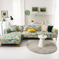 万能弹力沙发套罩全包贵妃通用型防猫抓沙发盖布ins风北欧防尘罩|木槿 三人(190-230cm)