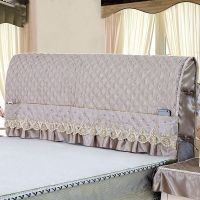 全包夹棉床头罩床头套半包防尘罩1.8米床简约现代夹棉软包保护套5|全包-咖色 宽1.8米