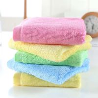 洗碗布不粘油黑龙江洗碗巾不掉毛吸水小抹布厨房清洁专用|6条装 颜色随机