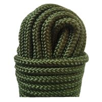 8毫米军绿色耐磨尼龙绳编织绳绳子捆绑绳子篷布刹车广告绳拉绑绳|军绿色8毫米50米