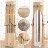 空调罩圆形格力美的奥克斯海尔立式客厅柜机罩圆柱开机不|春风十里-茶色 扬子/小天鹅智尚/智炫