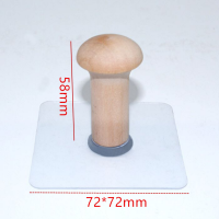 6只装无痕粘贴实木挂钩 创意壁挂装饰挂钩免打孔卧室门后衣帽架钩|58mm原木色木质挂钩(6枚装)