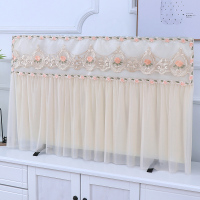 电视机罩防尘罩55英寸 开机不取液晶电视布盖布65寸 挂式电视机套|柠檬黄瑶镜子花血压 70英寸