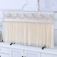 电视机罩防尘罩55英寸 开机不取液晶电视布盖布65寸 挂式电视机套|瑶欧式花 70英寸