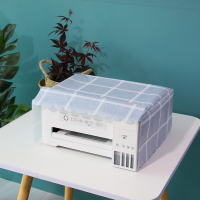 打印机布防尘罩复印机盖布惠普佳能爱普生联想兄|湖蓝PVC防水防油 佳能3380/3320/3180/3150/3160