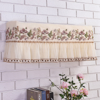 空调罩挂机防尘罩美的格力海尔北欧ins开机不取挂式空调套送内胆|梦回大唐米色 开机不取1-1.5p[长度88cm内]