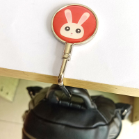 挂包勾挂钩大承重课桌桌面女包包挂包钩办公室神器书包扣勾多功能|靓白色小兔子