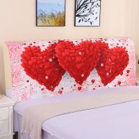 全包床头罩床头套卡通防尘保护罩1.5m1.8米实木软包床头罩套|水晶之恋 全包1.5米