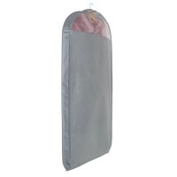 皮草罩挂衣袋防尘套皮草透气衣服罩羊绒水貂皮草貂皮不压毛|灰色 110的2件